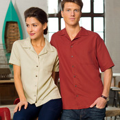 UltraClub Men's Cabana Breeze Camp Shirt