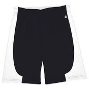 B-Core "Turn 2" Ladies Color Block 6" Athletic Shorts